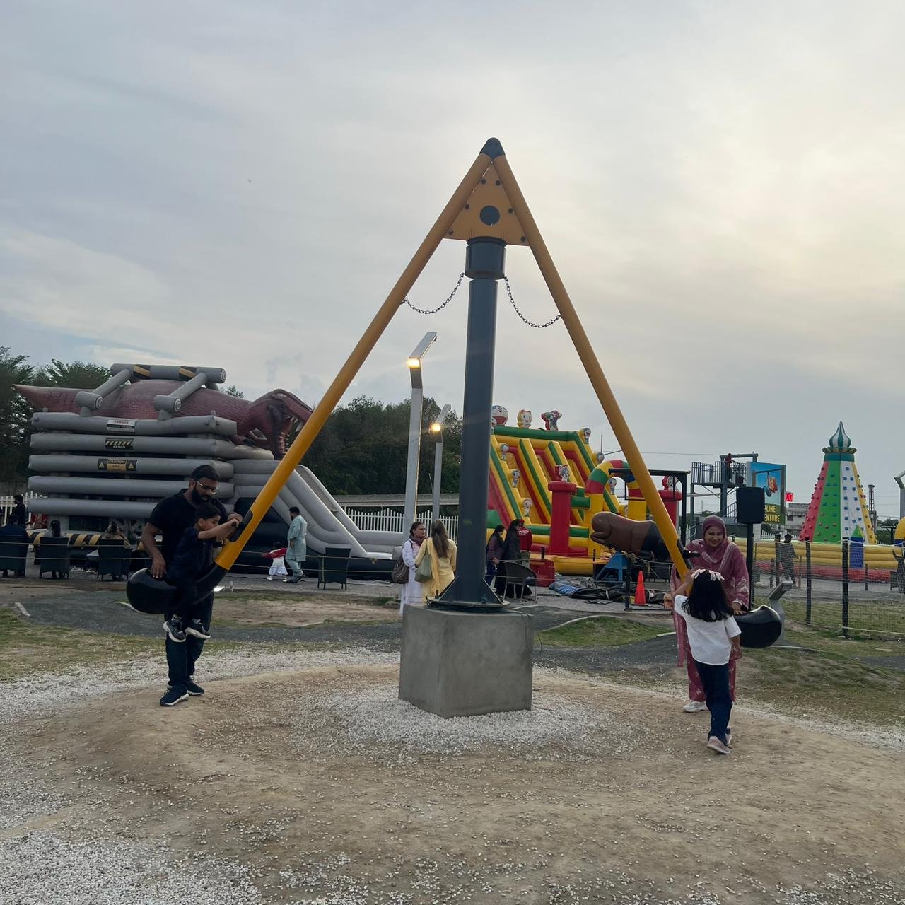 Gravity Defying See Saw